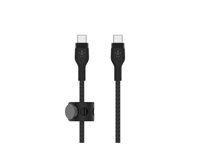 Belkin BoostCharge - USB typ C-kabel - 24 pin USB-C till 24 pin USB-C - 2 m CAB011bt2mBK