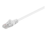 MicroConnect nätverkskabel - 5 m - vit B-UTP505W