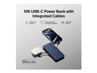 Belkin BoostCharge Plus strömförsörjningsbank - Lightning, 24 pin USB-C - 23 Watt BPB006BTBLU