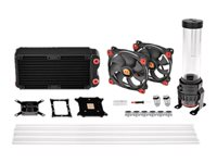 Thermaltake Pacific RL240 D5 Hard Tube Water Cooling Kit - vätskekylningssystemsats CL-W198-CU00RE-A