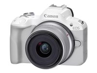Canon EOS R50 - digitalkamera RF-S 18-45 mm F4,5-6,3 IS STM objektiv 5812C013