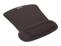 Belkin WaveRest Gel Mouse Pad - mustablett med handledskudde F8E262-BLK