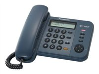 Panasonic KX-TS580GC - fast telefon med nummerpresentation/samtal väntar KX-TS580GC