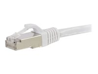 C2G Cat6a Booted Shielded (STP) Network Patch Cable - patch-kabel - 1.5 m - vit 89936