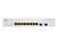 Cisco Business 220 Series CBS220-8P-E-2G - switch - 10 portar - smart - rackmonterbar CBS220-8P-E-2G-EU