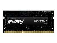 Kingston FURY Impact - DDR3L - modul - 4 GB - SO DIMM 204-pin - 1866 MHz / PC3L-14900 - ej buffrad KF318LS11IB/4