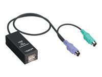 Black Box USB to PS/2 Flashable Converter - adapter för tangentbord/mus - USB till PS/2 KVUSB