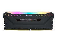 CORSAIR Vengeance RGB PRO - DDR4 - modul - 8 GB - DIMM 288-pin - 3200 MHz / PC4-25600 - ej buffrad CMW8GX4M1Z3200C16