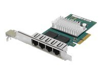 Fujitsu - nätverksadapter - PCIe x4 - Gigabit Ethernet x 4 S26361-D2745-A11-3-R791