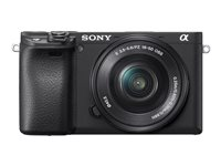 Sony a6400 ILCE-6400L - digitalkamera 16-50 mm lins ILCE6400LB.CEC