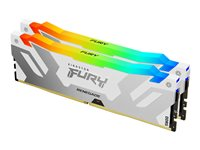 Kingston FURY Renegade RGB - DDR5 - sats - 32 GB: 2 x 16 GB - DIMM 288-pin - 7600 MHz / PC5-60800 - ej buffrad KF576C38RWAK2-32