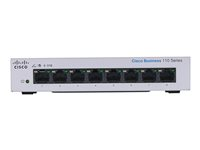 Cisco Business 110 Series 110-8PP-D - switch - 8 portar - ohanterad - rackmonterbar CBS110-8PP-D-EU