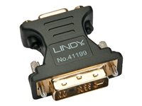 Lindy Mains Power Lead - videokort - DVI till 15 pin D-Sub (DB-15) 41199