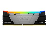 Kingston FURY Renegade RGB - DDR4 - modul - 32 GB - DIMM 288-pin - 3200 MHz / PC4-25600 - ej buffrad KF432C16RB2A/32