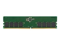 Kingston ValueRAM - DDR5 - modul - 16 GB - DIMM 288-pin - 4800 MHz / PC5-38400 - ej buffrad KVR48U40BS8-16