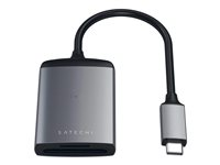 Satechi Aluminum ST-TCU3CRM - kortläsare - USB-C ST-TCU3CRM