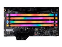 CORSAIR Vengeance RGB PRO - DDR4 - sats - 64 GB: 4 x 16 GB - DIMM 288-pin - 3000 MHz / PC4-24000 - ej buffrad CMW64GX4M4D3000C16