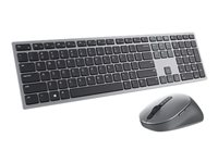 Dell Premier Multi-Device KM7321W - sats med tangentbord och mus - AZERTY - fransk - Titan gray Inmatningsenhet KM7321WGY-FR