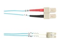 Black Box patch-kabel - 3 m - havsblå FO10G-LSZH-003M-SCLC