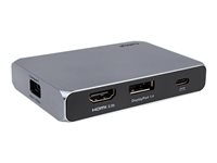 CalDigit USB-C SOHO Dock - dockningsstation - USB-C - HDMI, DP 500913