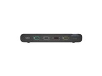 Belkin Universal Secure Single-Head - omkopplare för tangentbord/video/mus/ljud - 4 portar F1DN104KVM-UN-4