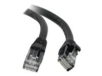 C2G Cat5e Booted Unshielded (UTP) Network Patch Cable - patch-kabel - 1 m - svart 83181