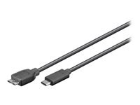 MicroConnect - USB typ C-kabel - 24 pin USB-C till Micro-USB typ B - 1 m USB3.1CAMIB3.01