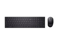 Dell Pro KM5221W - sats med tangentbord och mus - QWERTZ - tysk - svart Inmatningsenhet KM5221WBKB-GER