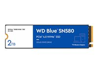 WD Blue SN580 WDS200T3B0E - SSD - 2 TB - PCIe 4.0 x4 (NVMe) WDS200T3B0E-00CHF0