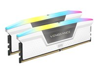 CORSAIR Vengeance RGB - DDR5 - sats - 32 GB: 2 x 16 GB - DIMM 288-pin - 5600 MHz / PC5-44800 CMH32GX5M2B5600C40W