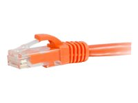 C2G Cat6 Booted Unshielded (UTP) Network Patch Cable - patch-kabel - 2 m - orange 83576