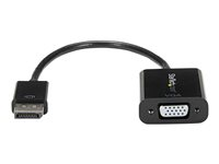 StarTech.com DisplayPort till VGA-adapter - Aktiv DP till VGA konverterare - 1080p Video - DP/DP++-källa till VGA-skärm Kabeladapter - DP till VGA adapterdongel digital till analog - DP 1.2 till VGA - bildskärmsadapter - 10 cm DP2VGA3