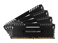 CORSAIR Vengeance LED - DDR4 - sats - 64 GB: 4 x 16 GB - DIMM 288-pin - 3000 MHz / PC4-24000 - ej buffrad CMU64GX4M4C3000C15