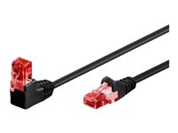 goobay patch-kabel - 1 m - svart 51515
