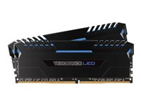 CORSAIR Vengeance LED - DDR4 - sats - 32 GB: 2 x 16 GB - DIMM 288-pin - 3000 MHz / PC4-24000 - ej buffrad CMU32GX4M2C3000C15B