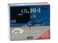Intenso - DVD+R x 10 - 4.7 GB - lagringsmedier 4811652
