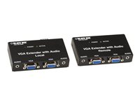 Black Box VGA Extender with Audio - förlängd räckvidd för audio/video AC556A-R2