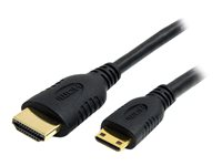 StarTech.com 1m High Speed HDMI Cable with Ethernet HDMI to HDMI Mini - HDMI-kabel med Ethernet - 1 m HDACMM1M