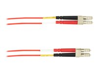 Black Box patch-kabel - 15 m - röd FOCMR10-015M-LCLC-RD