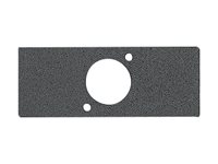 Extron Architectural Adapter Plate Blank Plate with One Neutrik Opening - modulkontaktplatta med insnäppsfästen (blank) 70-1019-02