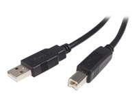 StarTech.com 2 m USB 2.0 A- till B-kabel - M/M - USB-kabel - USB till USB typ B - 2 m USB2HAB2M