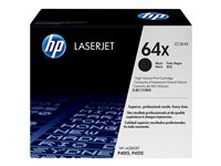 HP 64X - Lång livslängd - svart - original - LaserJet - tonerkassett (CC364X) CC364X