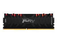 Kingston FURY Renegade RGB - DDR4 - modul - 8 GB - DIMM 288-pin - 3200 MHz / PC4-25600 - ej buffrad KF432C16RBA/8