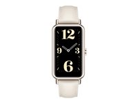 Huawei Watch Fit Mini - ljust guld - smart klocka med rem - frostvit 55027538