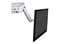 Ergotron LX Arm with Rail Adapter monteringssats - för LCD-display - vit 45-575-216