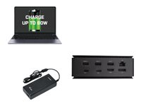 i-Tec - dockningsstation - USB4 / Thunderbolt 4 - HDMI, DP - 1GbE USB4DUALDOCK100W