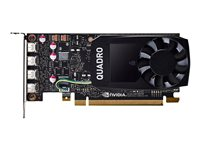 NVIDIA Quadro P1000 - grafikkort - 1 GPU - Quadro P1000 - 4 GB 1ME01AA