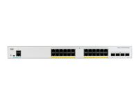 Cisco Catalyst 1000-24T-4G-L - switch - 24 portar - Administrerad - rackmonterbar C1000-24T-4G-L