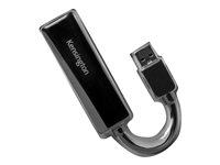 Kensington UA0000E - nätverksadapter - USB 3.0 - Gigabit Ethernet x 1 K33981WW