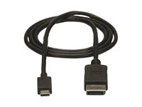 StarTech.com USB-C till DisplayPort-kabeladapter - 1 m - 4K vid 60 Hz - DisplayPort-kabel - 24 pin USB-C till DisplayPort - 1 m CDP2DPMM1MB